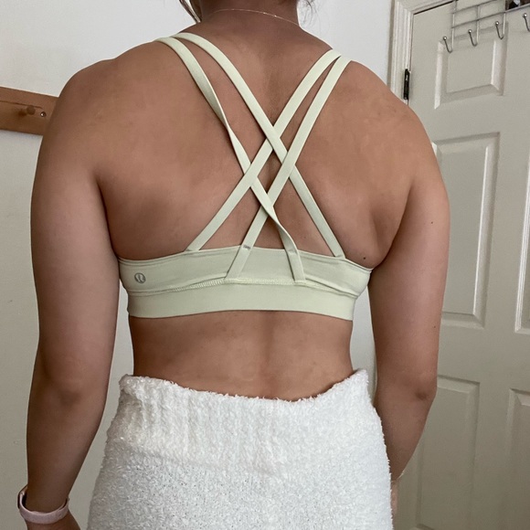 Lululemon Energy Bra in Lemon Ice - Picture 6 of 6